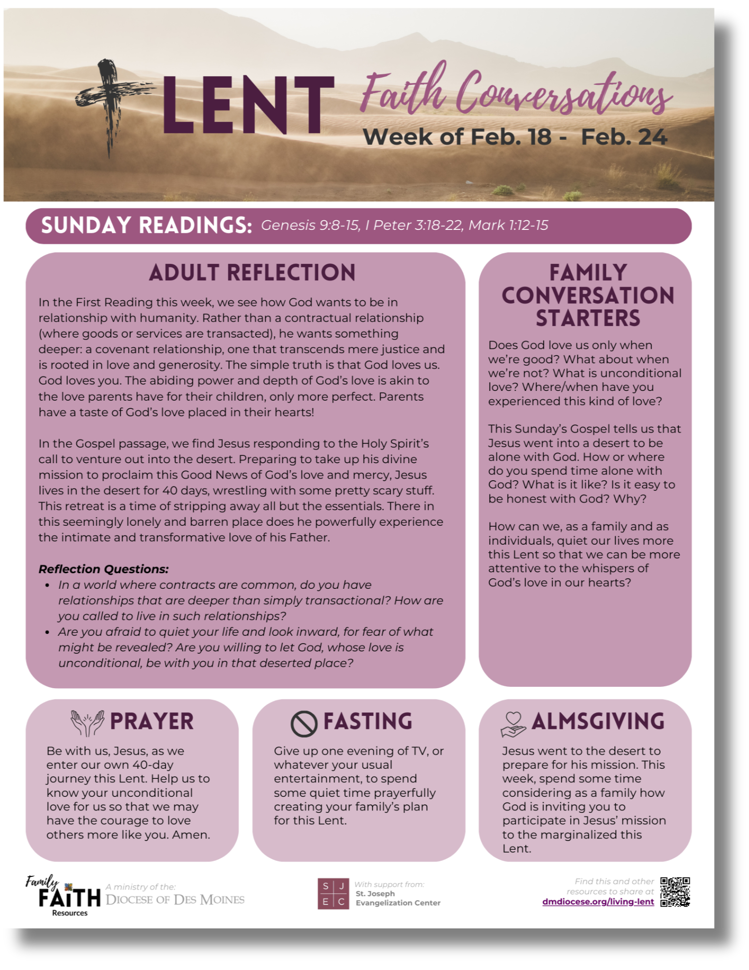 Living the Lenten Season